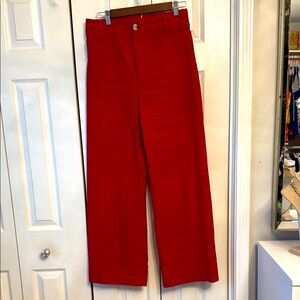 Anthropologie Maeve The Colette Full-Length Wide-Leg Pants